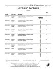 Tension Capsules Listing
