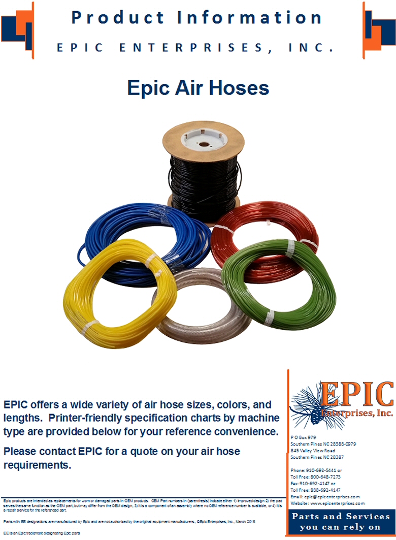 Epic Air Hoses